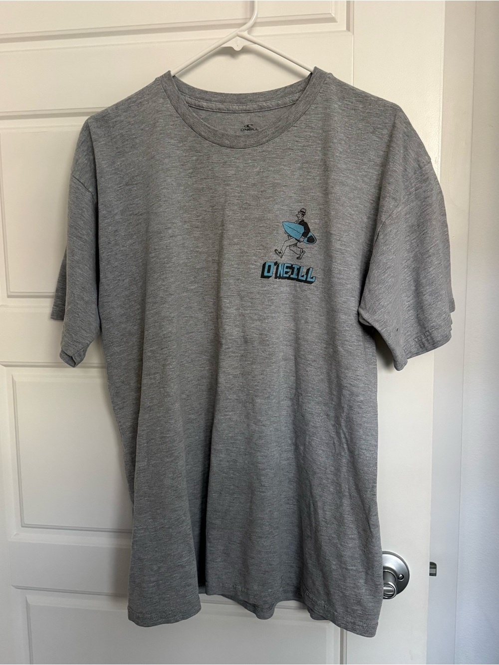 O'Neill Men’s Gray Short Sleeve T-shirt